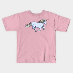 Pastel Unicorn Kids T-Shirt